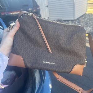 Michael Kors Brown and Tan Men's Bag